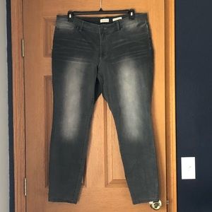 Jessica Simpson ‘Kiss Me Skinny’ grey jeans 20W